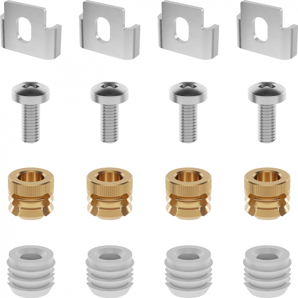 Zaczepy Franke do cienkich blatów podbudowa