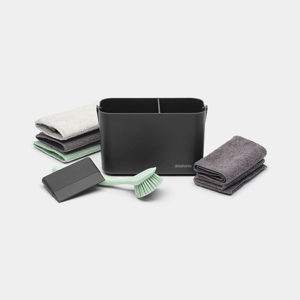Brabantia SinkSide Zestaw czyszczący – Dark Grey