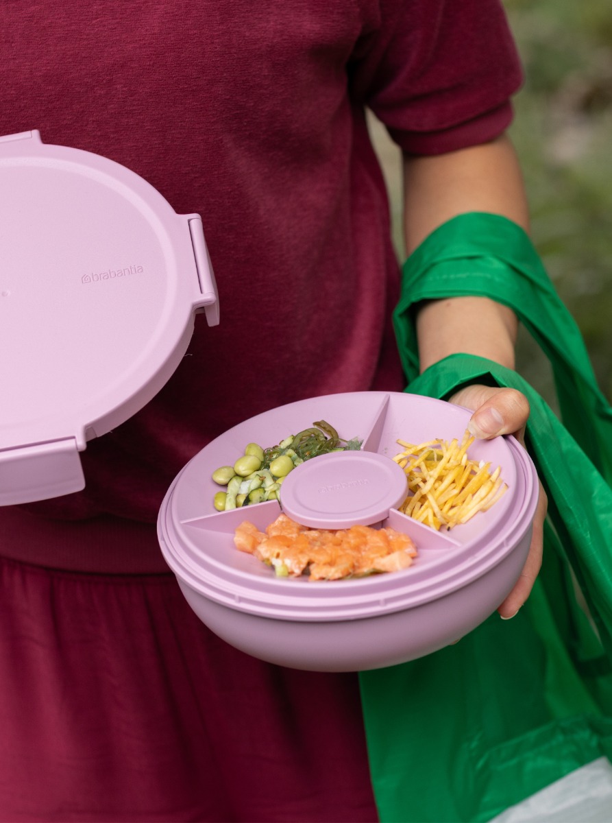 Miska na sałatkę Brabantia Make & Take 1,3 l Dark Grey