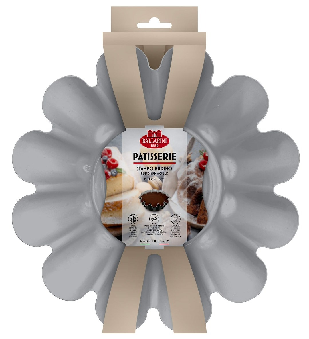 Ballarini Patisserie forma do babki falista 22 cm