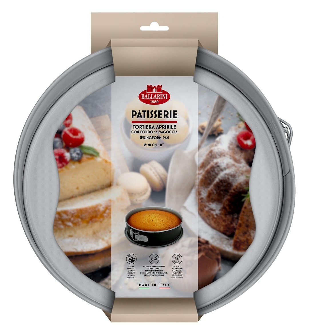 Ballarini Patisserie forma do ciast i serników 28 cm