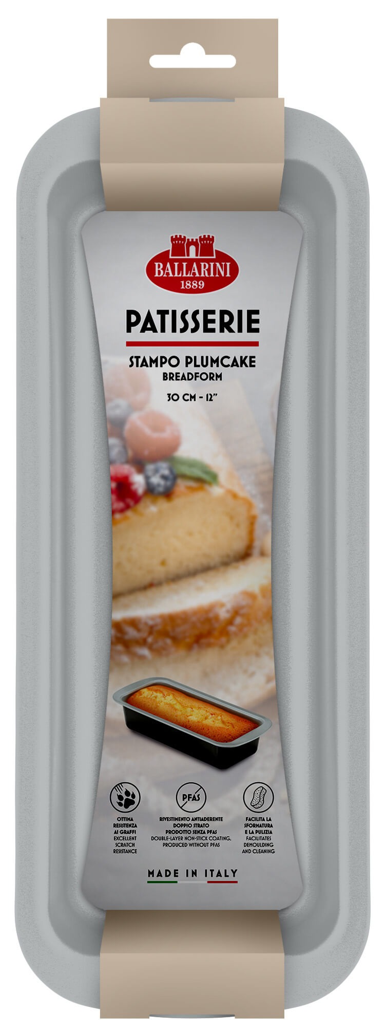 Ballarini Patisserie forma do chleba 30 cm