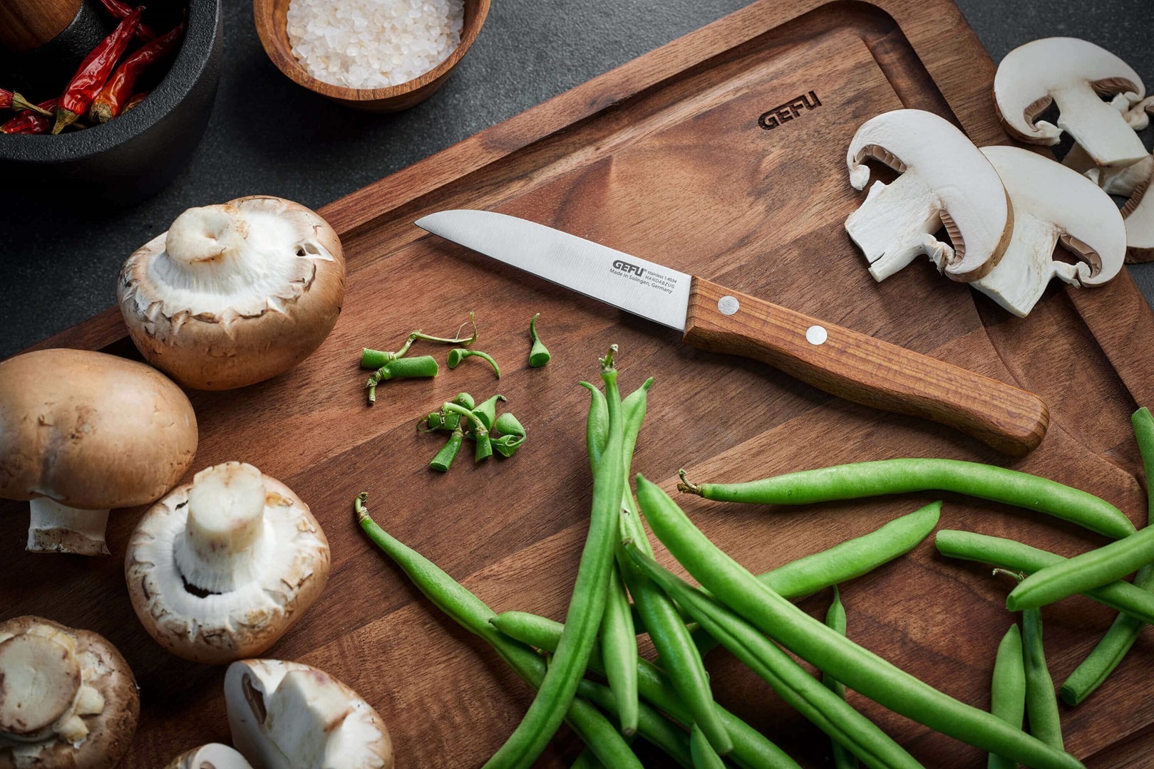 GEFU HÜMMEKEN Nóż do warzyw i owoców