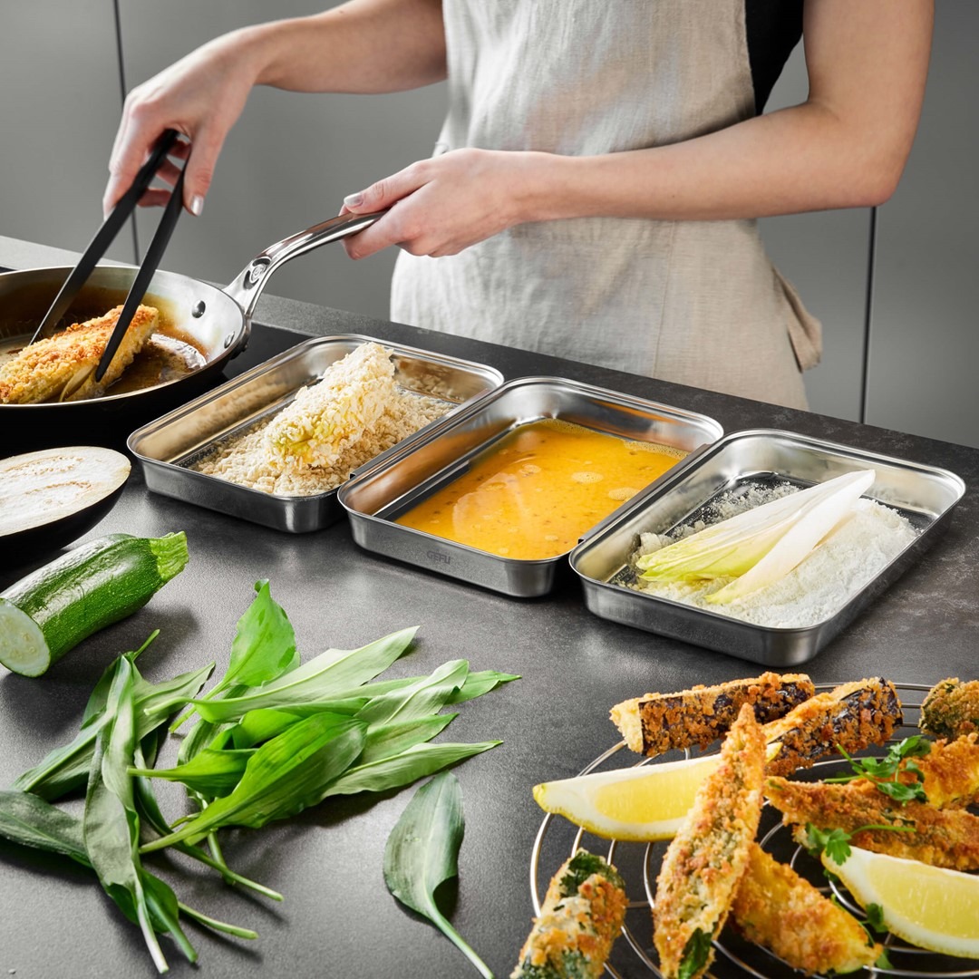 GEFU PANDO Zestaw do panierowania