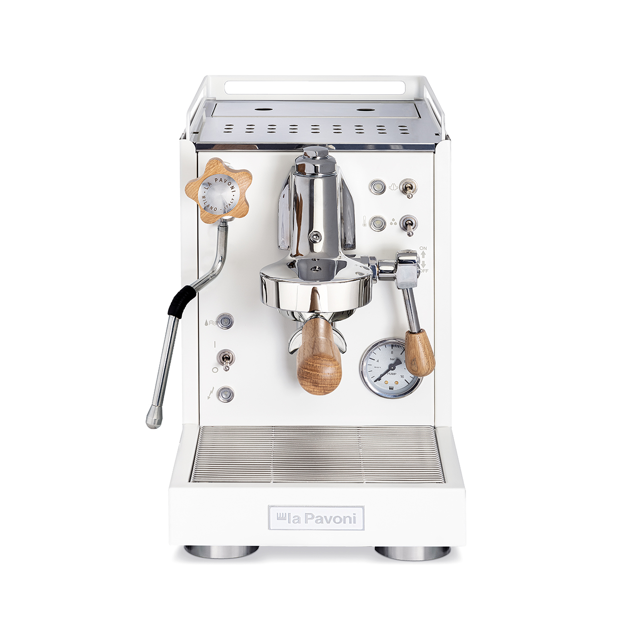 La Pavoni Mini Cellini Dąb i Biały Mat LPSMCW01EU