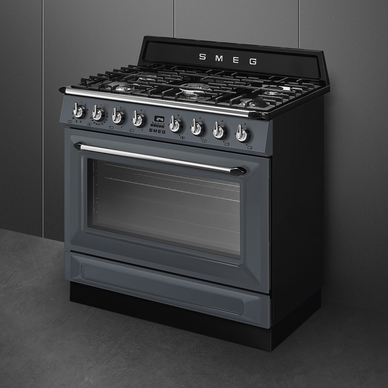 Smeg Victoria 90x60 czarna