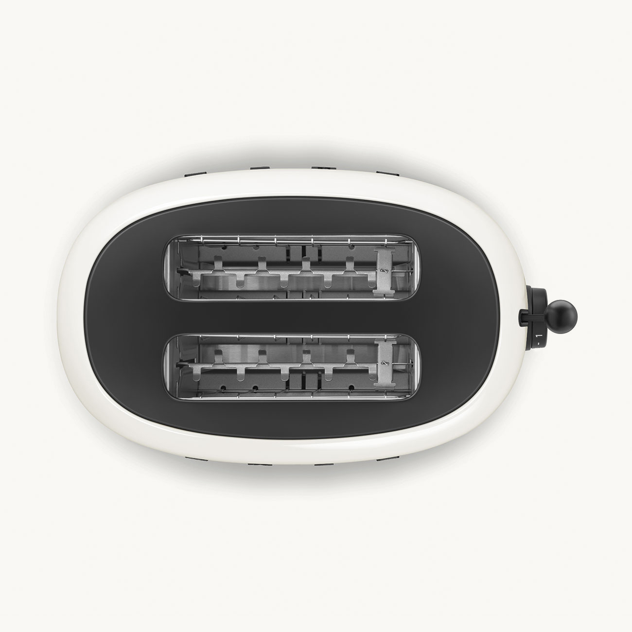 Toster Porsche x SMEG – widok z góry