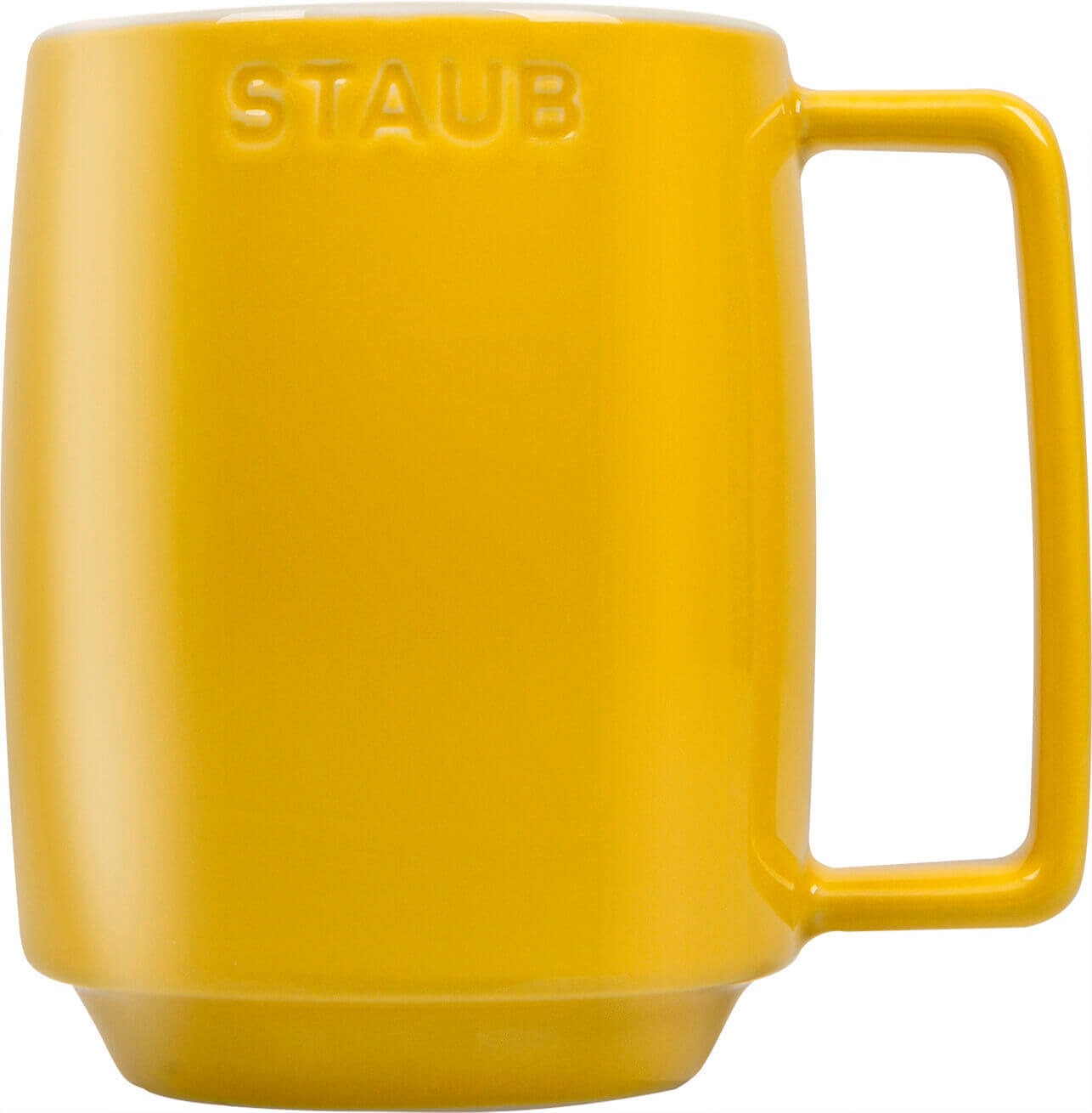 Kubek ceramiczny STAUB Serving 475 ml żółty