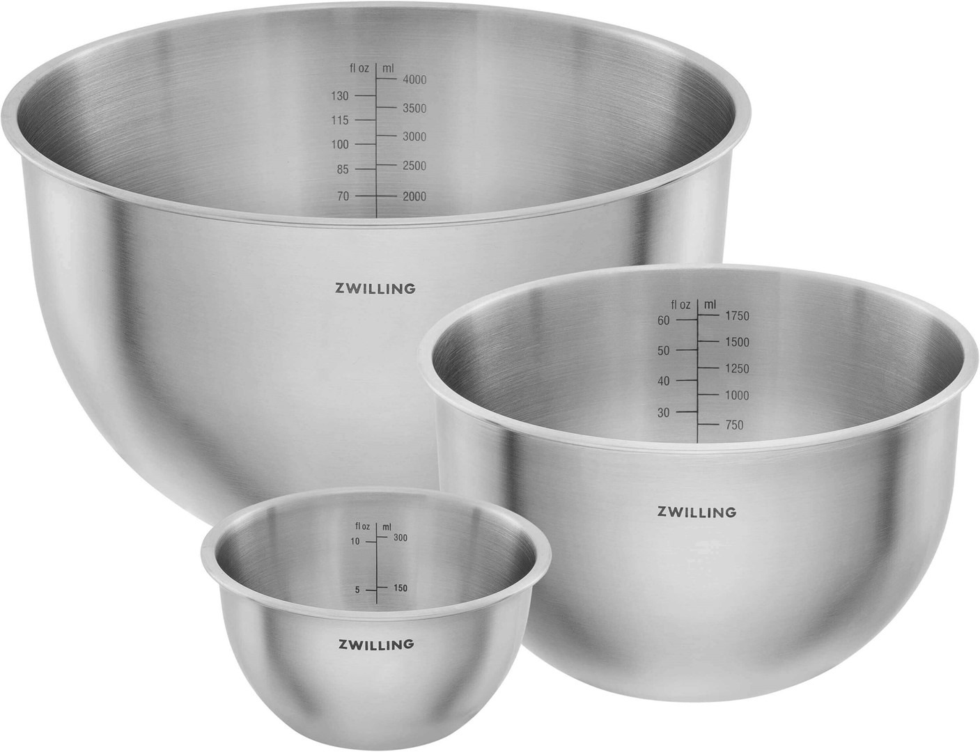 Zwilling Fresh & Save Bowl Set S/M/L 1032841 stalowy