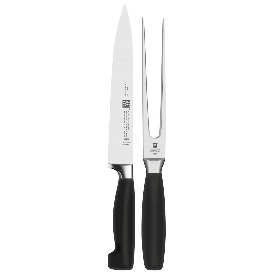 ZWILLING FOUR STAR Zestaw nóż i widelec do mięs