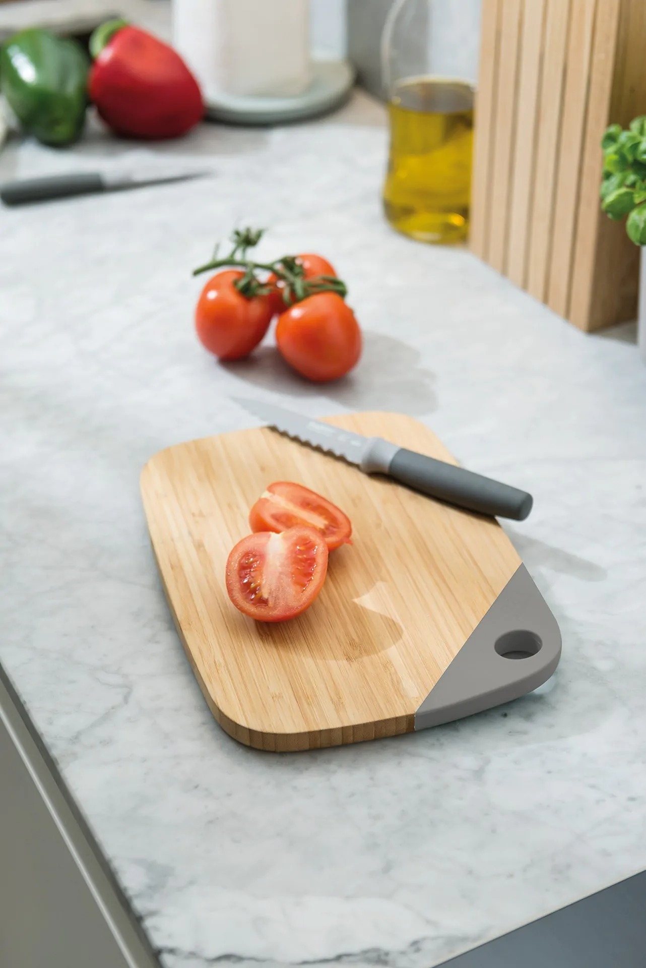 Deska do krojenia LEO Balance bambusowa 28 x 20 cm