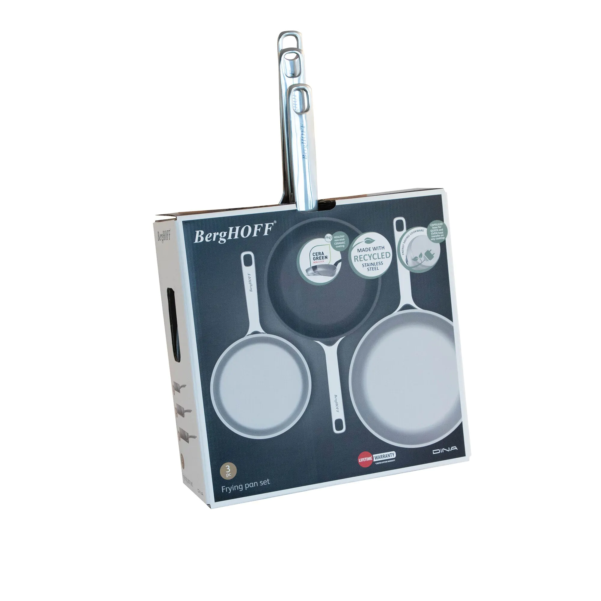 Zestaw patelni Helix 3-częściowy BergHOFF