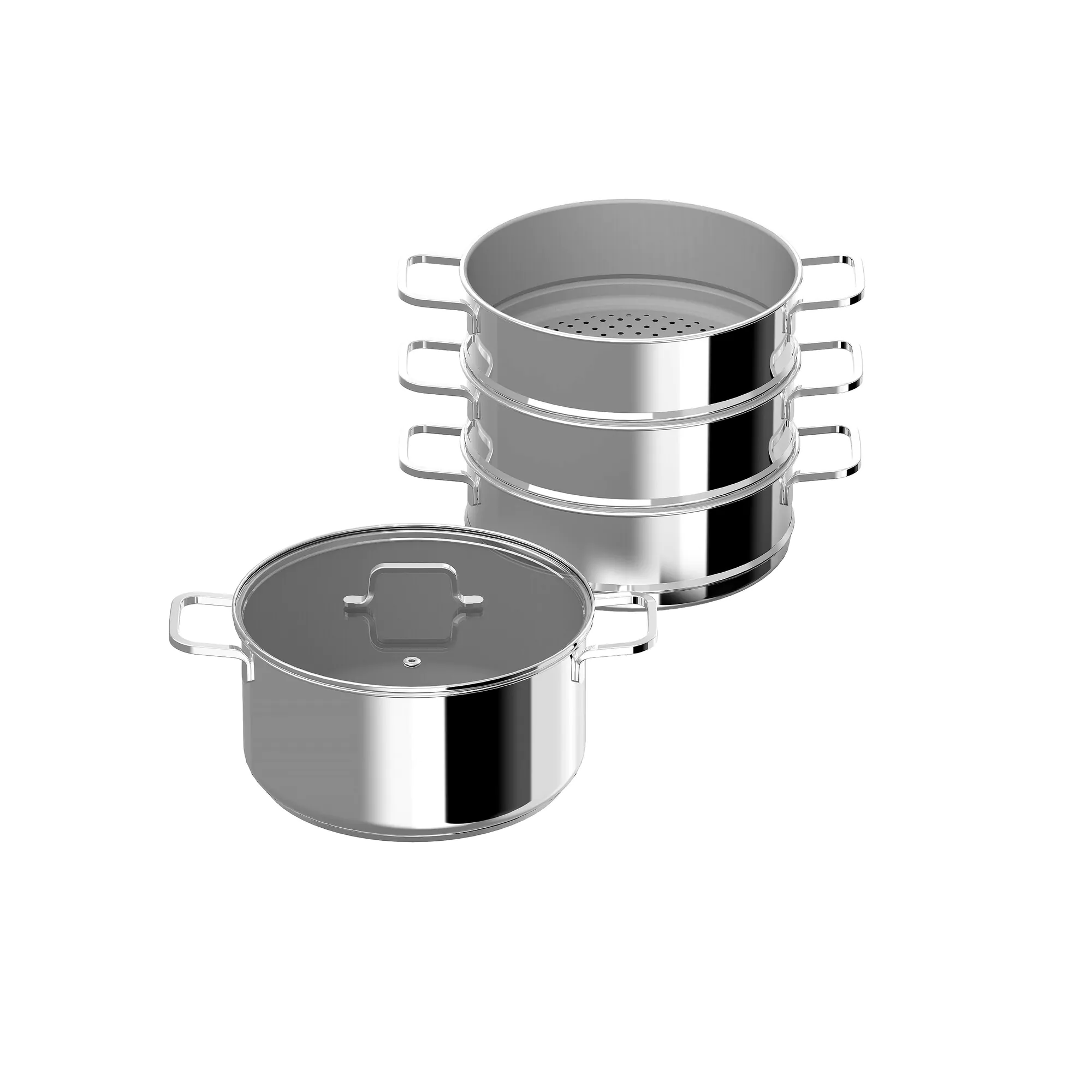 Zestaw do gotowania na parze BergHOFF Helix 5-el.